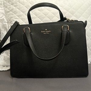 Kate Spade Black Crossbody Bag - Addie Satchel Bag. Lightly worn.